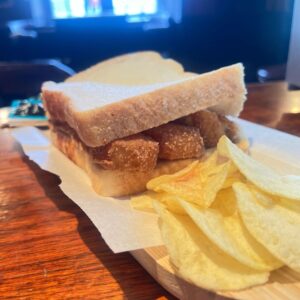 Fish finger sandwich